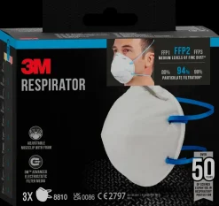 Clearance ™ Åndedrætsværn FFP2 u/ven 3-pk Værnemidler
