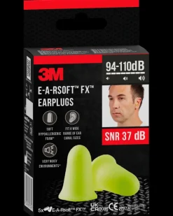 Clearance ™ Ørepropper E-A-Rsoft™ FX™ Gul - 5-pak Værnemidler