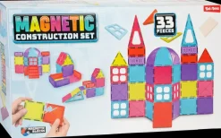 Magnetic Construction - 33 dele Byggeklodser