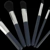 Clearance Makeup børster 6 dele - assorterede farver Kosmetik Og Personlig Pleje