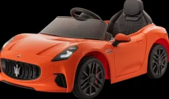 Maserati Elbil - Orange Børn Elbil Til Børn