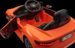 Maserati Elbil - Orange Børn Elbil Til Børn