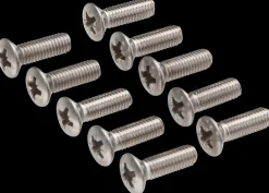 Discount Maskinskrue A4 LH M5 x 16 mm 10-pak Maskinskruer, Bolte Og Møtrikker