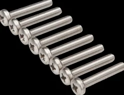 New Maskinskrue A4 PH M5 x 30 mm 8-pak Maskinskruer, Bolte Og Møtrikker