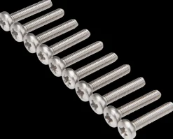 New Maskinskrue A4 PH M4 x 20 mm 10-pak Maskinskruer, Bolte Og Møtrikker