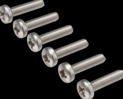 Outlet Maskinskrue A4 PH M6 x 25 mm 6-pak Maskinskruer, Bolte Og Møtrikker