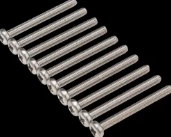 Clearance Maskinskrue A4 PH M4 x 40 mm 10-pak Maskinskruer, Bolte Og Møtrikker