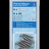 New Maskinskrue A4 PH M5 x 25 mm 8-pak Maskinskruer, Bolte Og Møtrikker