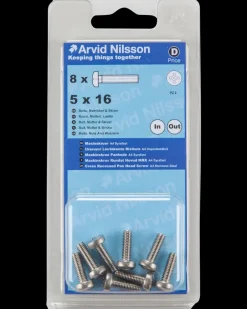 Outlet Maskinskrue A4 PH M5 x 16 mm 8-pak Maskinskruer, Bolte Og Møtrikker