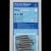 Best Maskinskrue A4 PH M4 x 30 mm 10-pak Maskinskruer, Bolte Og Møtrikker