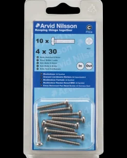 Best Maskinskrue A4 PH M4 x 30 mm 10-pak Maskinskruer, Bolte Og Møtrikker