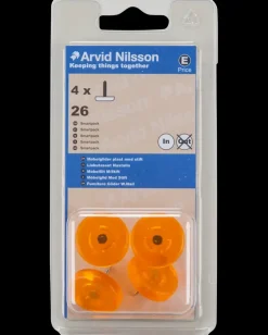 Clearance Møbelglider + stift Ø26 mm 4-pak Øvrige Monteringsbeslag