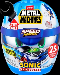 Outlet Metal Machines Sonic The Hedgehog Speed Heroes Legetøjsbiler