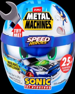 Outlet Metal Machines Sonic The Hedgehog Speed Heroes Legetøjsbiler