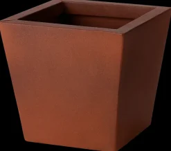 Online Metalpottesæt firkantet rust Potter, Krukker Og Plantemøbler