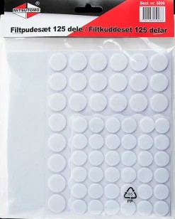 Clearance - Filtpudesæt hvid 125 dele Øvrige Artikler