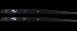 Hot Bajonetsavklinge træ 300 mm 2-pak Bajonetsavklinger