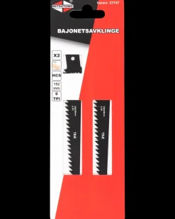Online Bajonetsavklinge træ 150 mm 2-pak Bajonetsavklinger