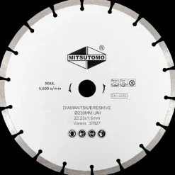 Outlet Diamantskæreskive Ø230 mm - uni Skære- Og Slibeskiver