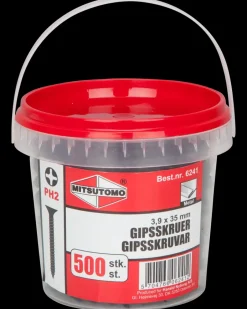 Hot Gipsskrue metal 3,9 x 35 mm 500 stk. Skruer