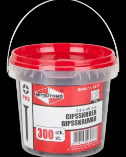 Discount Gipsskrue træ 3,9 x 45 mm 300 stk. Skruer