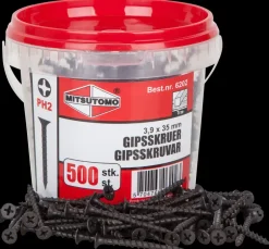 Best Gipsskrue træ 3,9 x 35 mm 500 stk. Skruer