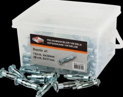 Best Hulrumsdyvel med skrue 100 stk. Dyvler Og Plugs
