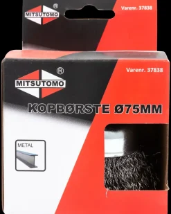 Kopbørste stål Ø75 mm Stålbørster