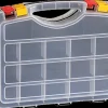 Hot Sortimentkuffert dobbelt 8 x 27 x 33cm Sortimentsbokse