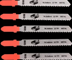 Outlet Stiksavsklinger Metal 12T 5 stk. Stiksavklinger
