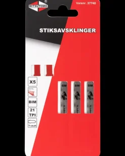 New Stiksavsklinger Metal 21T 5 stk. Stiksavklinger