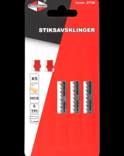 Hot Stiksavsklinger Træ 6T 5 stk. Stiksavklinger