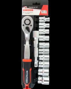Sale Topnøglesæt 1/2" - 12 dele Topnøglesæt Og Skralder