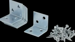 Hot Vinkelbeslag 30 x 30 x 30 mm 8-pak Vinkelbeslag