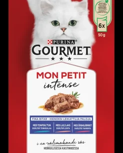 Sale Mon Petit Intense - 6 x 50 g Hundefoder, Kattemad Og Godbidder
