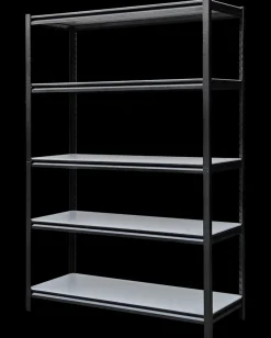 Best Multireol 5 hylder - 183 x 124 x 48 cm Stålreoler