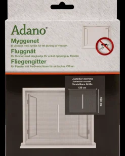 Best Myggenet Vindue - Hvid Øvrige Artikler