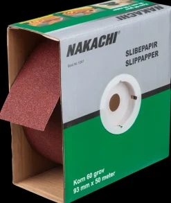 Sale Slibepapir 93 mm x 50 m K60 Slibepapir