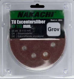 Best Slibeskive Ø115 mm K60 25-pak Slibeartikler