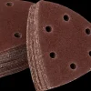 Trekant slibeark K40/60 50-pak Slibeartikler