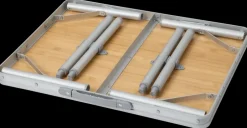 Hot Campingbord bambus 45 x 60 cm Campingmøbler