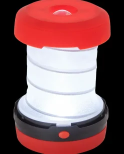 Outlet Campinglampe foldbar - rød Campinglamper