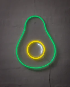 Best Neonskilt Avocado H. 42 x B. 32 cm Indendørs Væglamper