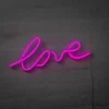 New Neonskilt Love H. 18 x B. 45 cm Indendørs Væglamper