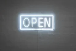 Neonskilt OPEN 6W Indendørs Væglamper