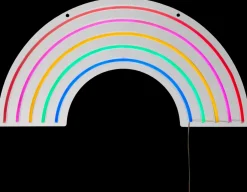 Neonskilt Regnbue H. 32 x B. 63 cm Indendørs Væglamper