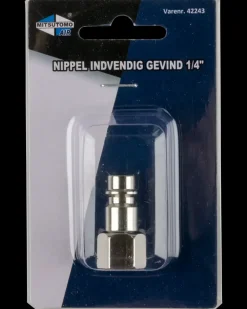 Clearance Nippel indvendig gevind 1/4" Koblinger, Forgreninger Og Nipler