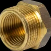 Outlet Nippelmuffe 1/2'' x 3/8'' - messing Rør Og Fittings
