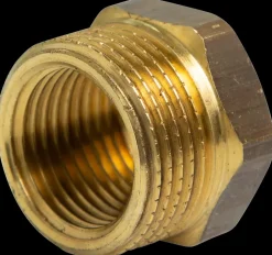 Outlet Nippelmuffe 1/2'' x 3/8'' - messing Rør Og Fittings