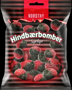 Outlet Hindbærbomber 170 g Slik
